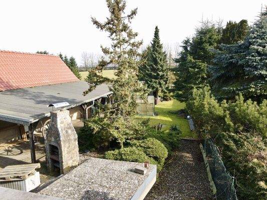 Ausblick von der Terrasse