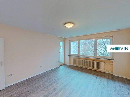 Ansicht I: Wohn- und Esszimmer