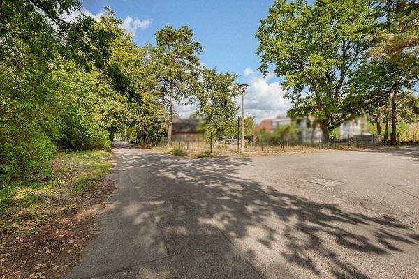 Ansicht von der Straße aus