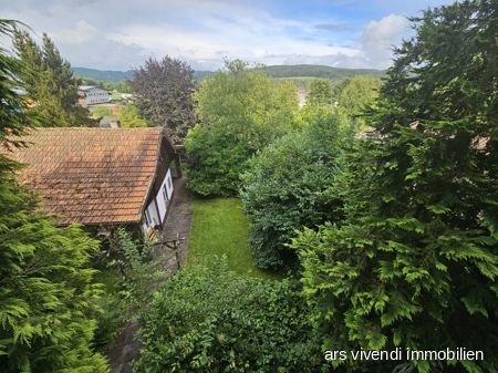 Ausblick in den Garten