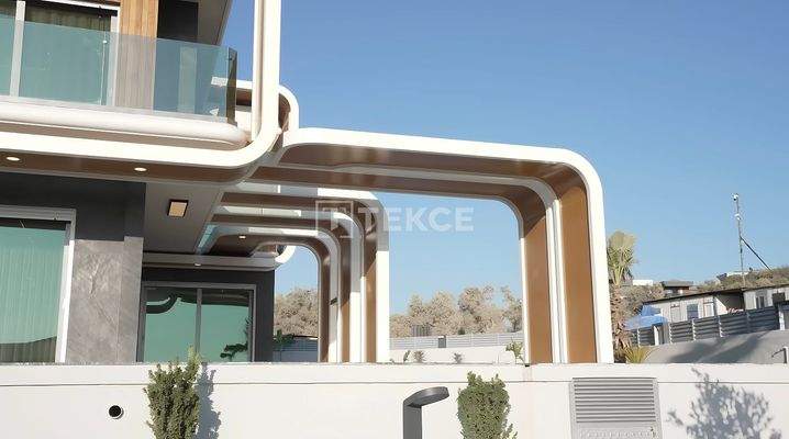 New Villas with Large Gardens and Private Pools in Kuşadası Aydın