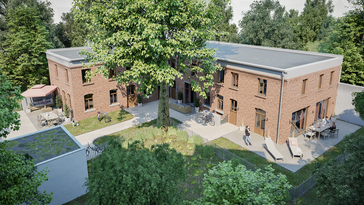 Visualisierung Hinterhaus