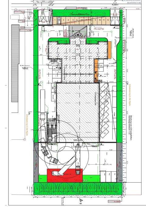 Würzburg Halle, Würzburg Hallenfläche