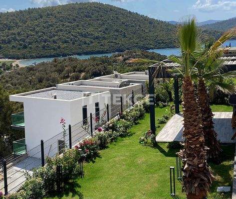Sea View Houses Close to the Airport in Bodrum