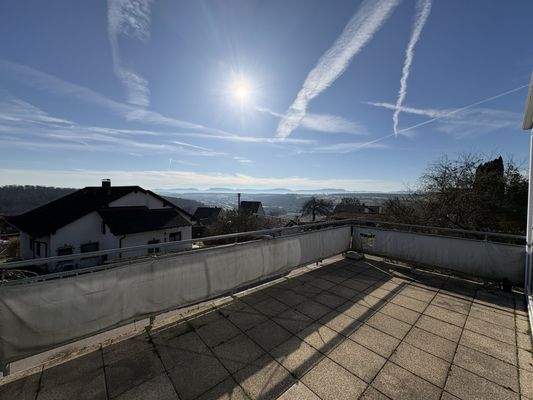 Ausblick Terrasse