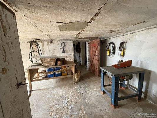 Werkstatt in Scheune 