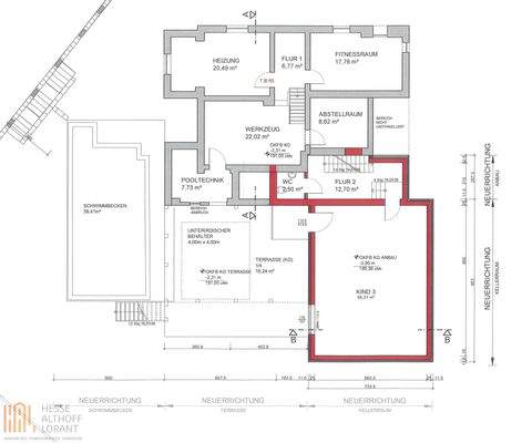 Grundriss - Kellergeschoss