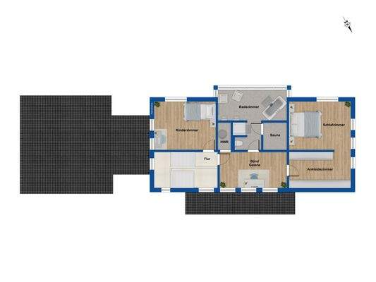 Grundriss - Dachgeschoss
