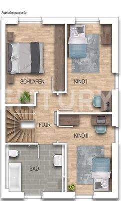 Grundriss Obergeschoss