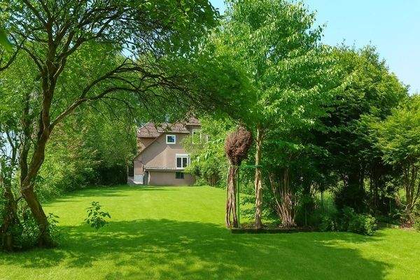 Rückansicht und Garten