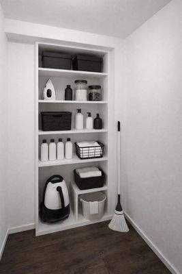 Abstellkammer visualisiert