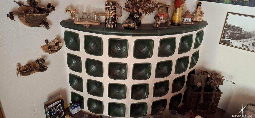 Kachelofen Wohnzimmer.