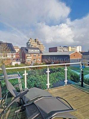 Dachterasse Scharhörn - Ausblick