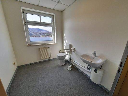 Behindertengerechte Toilette