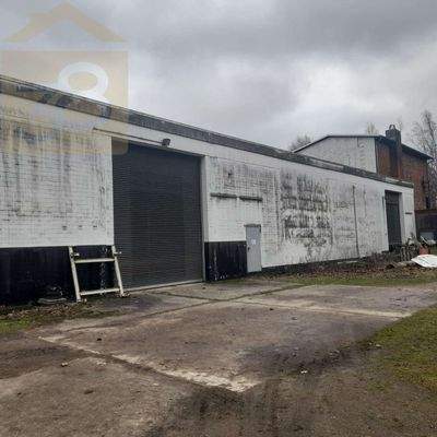 Lagerhalle Außenansicht