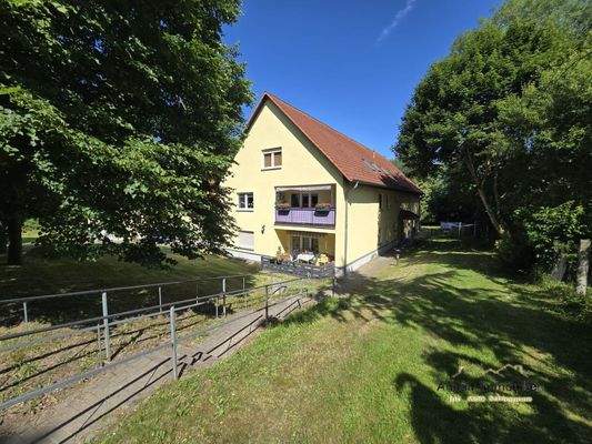 Zugang zum Objekt hinten