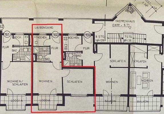 Grundriss zur Wohnung