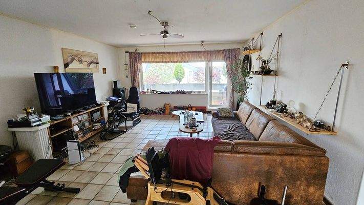 Wohnen mit Blick zum Balkon