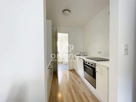 Im Hintergrund das Tageslichtbad...