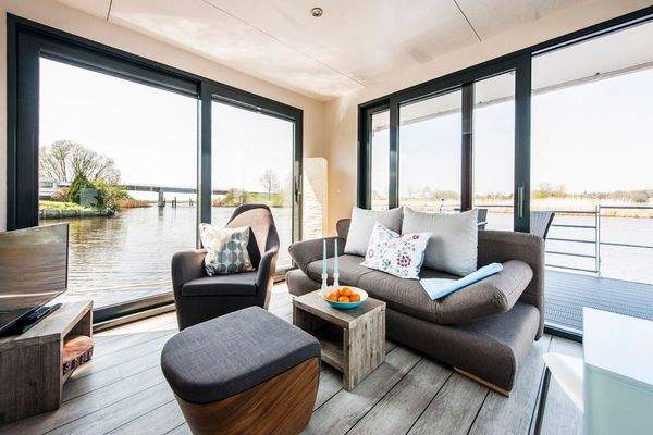 Wohnzimmer Hausboot