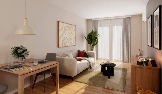 Das gemütliche Wohnzimmer