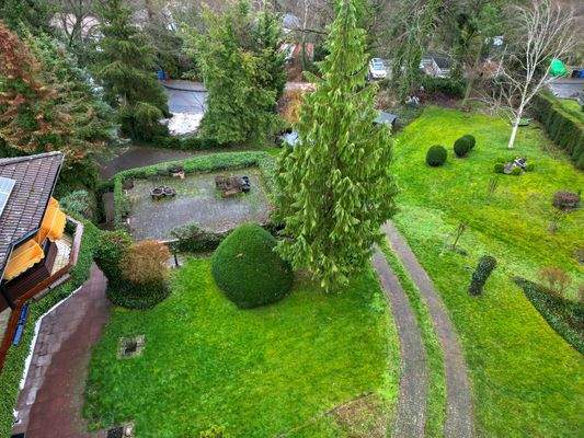 Garten Vogelperspektive