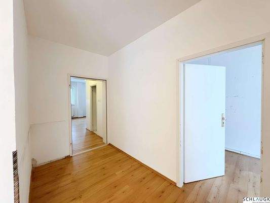 Flur zum hinteren Bereich