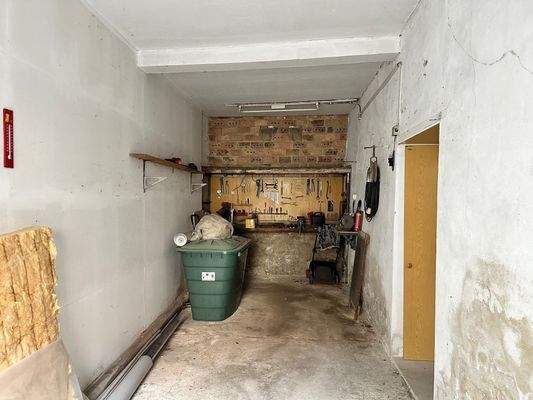 Werkstatt im Nebengelass