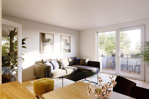 Wohn- u. Esszimmer mögliche Einrichtung (2)