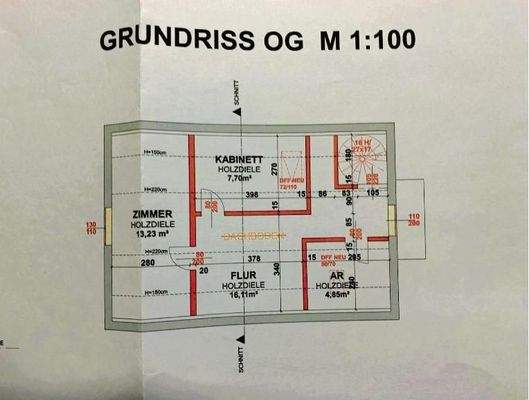 Grundriss OG Gästehaus