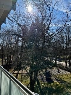 Außenansicht Blick in den Park