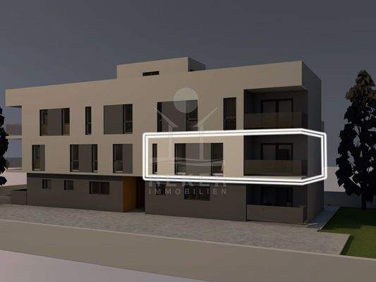 Charmante Neubauwohnung in Küstennähe