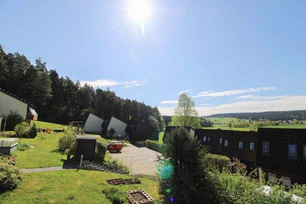 Aussicht vom Balkon (linke Seite)