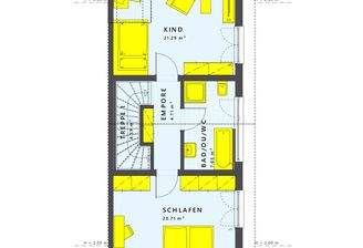 Grundriss Obergeschoss