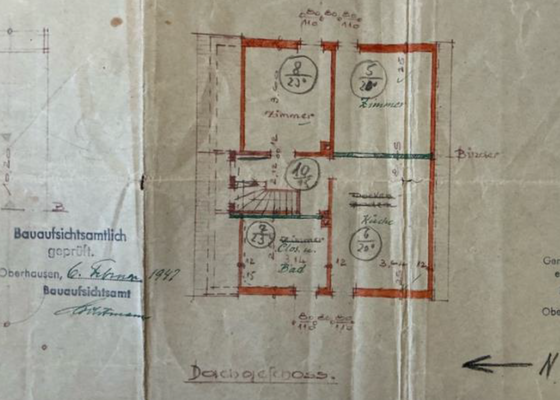 Grundriss Dachgeschoss