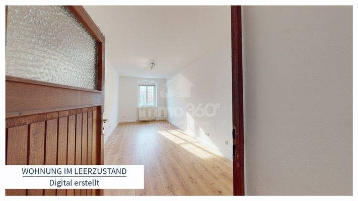 Wohnung im Leerzustand