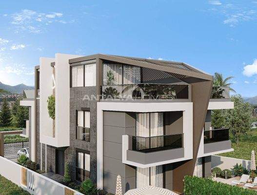 Elegant Villas with Private Pool and Garden in Muratpasa Antalya