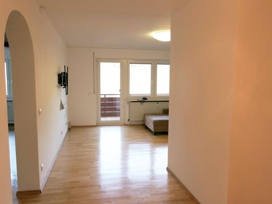 Blick in den Wohnraum