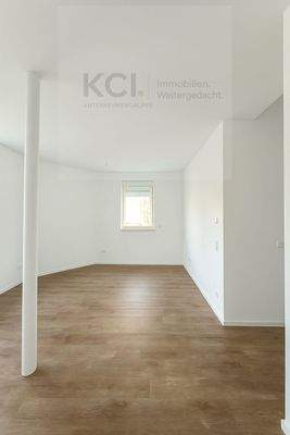 Blick Richtung Wohnbereich 