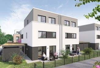 Moderne Doppelhaushälfte