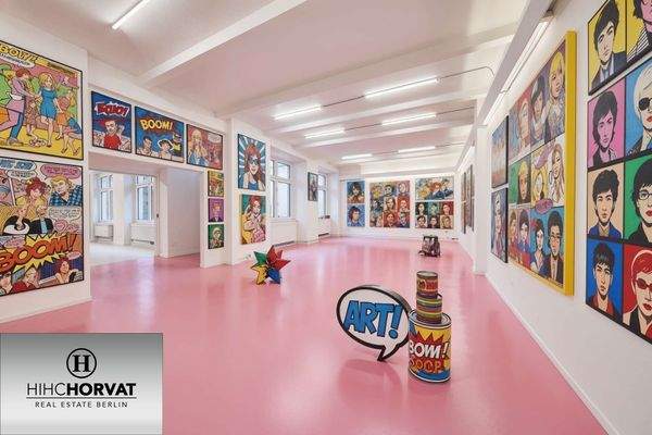 Großer Atelierraum (Virtuelle/s Gestaltungsidee/ Staging)