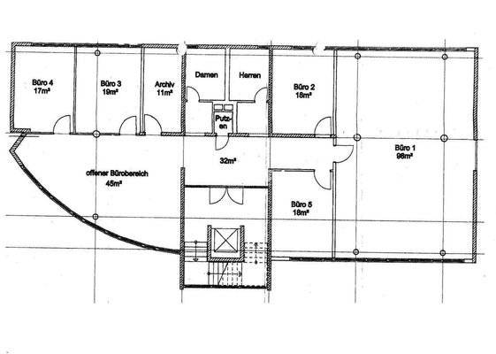 Grundriss 2.OG, 258 m²