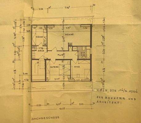 Grundriss (Teil der Diele ist mittlerweile das Gäste-WC)