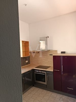 Blick Ecke Küchenbereich