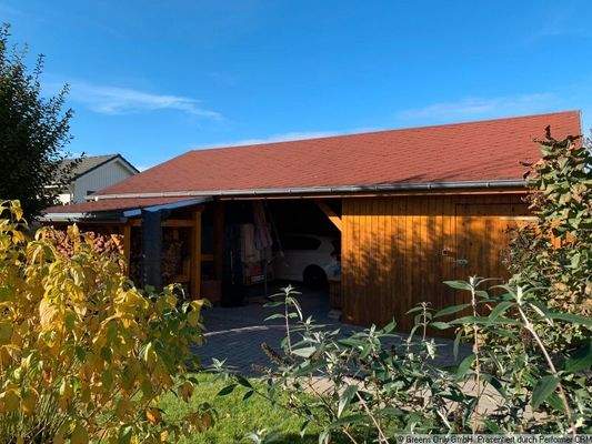 Doppelcarport inkl. Werkstatt