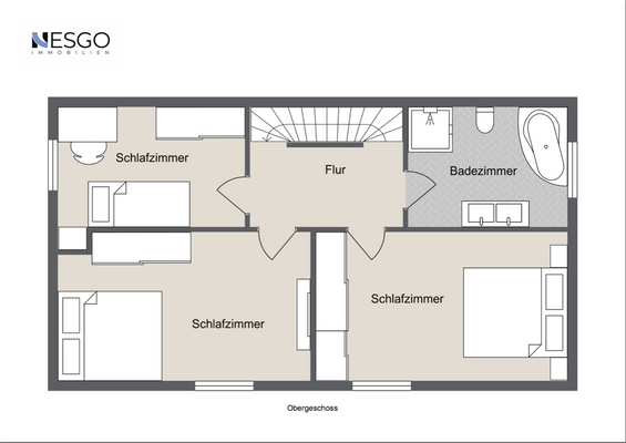 Grundriss Obergeschoss