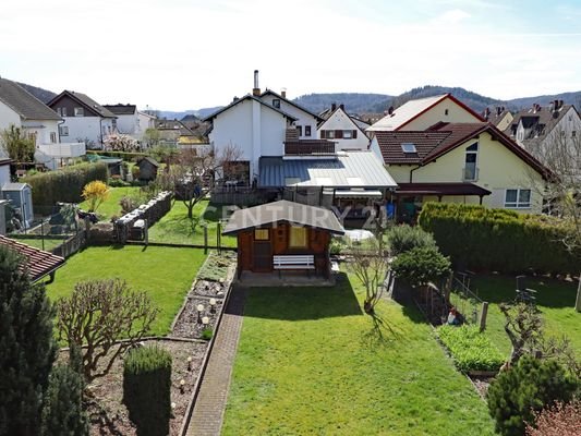 Ausblick Garten