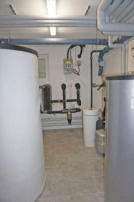 Auch ordentlich und sauber - Technikraum