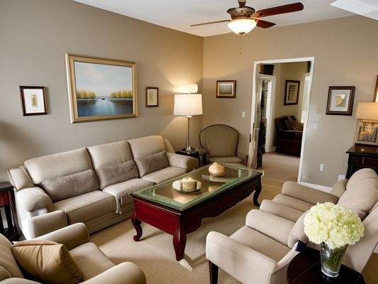 Visualisierung Wohnzimmer