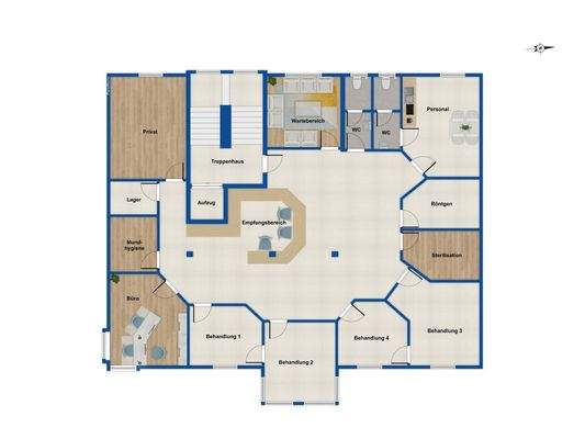 Grundriss 2. Obergeschoss